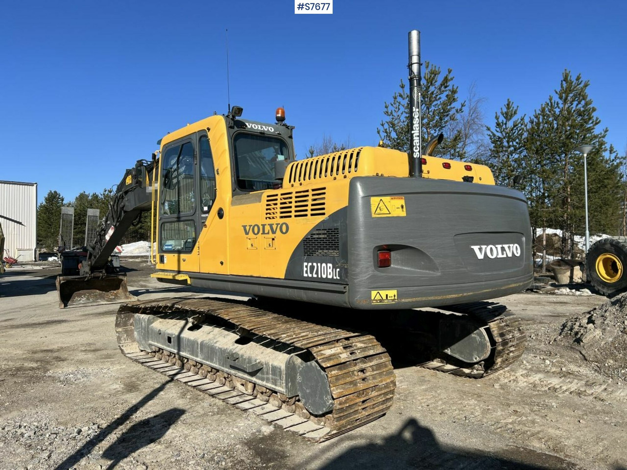 Volvo EC210 BLC Excavator with digging system - Ekskavators: foto 3 Volvo EC210 BLC Excavator with digging system - Ekskavators: foto 3