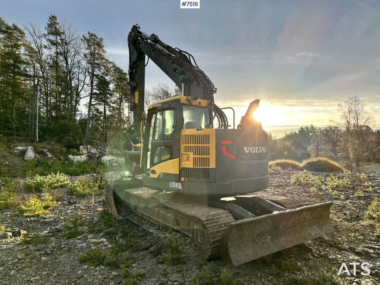 Volvo ECR145DL Crawler excavator with rotor and buckets - Kāpurķēžu ekskavators: foto 5 Volvo ECR145DL Crawler excavator with rotor and buckets - Kāpurķēžu ekskavators: foto 5
