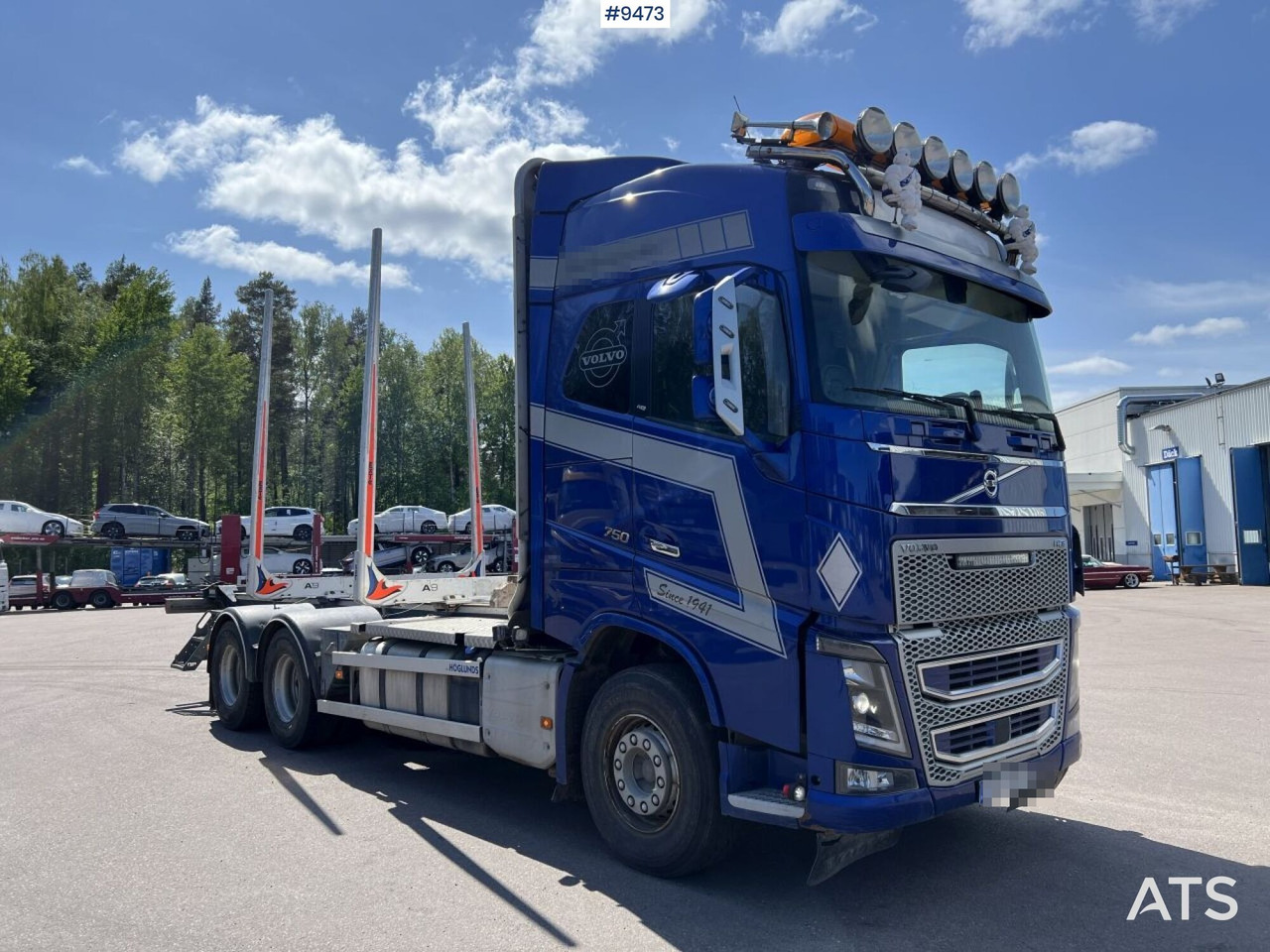 Volvo FH16 750 Logging truck - Kokvedējs: foto 2 Volvo FH16 750 Logging truck - Kokvedējs: foto 2