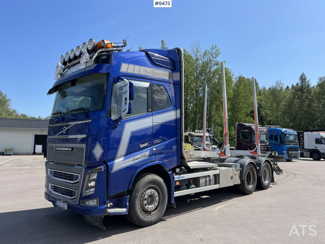 Volvo FH16 750 Logging truck - Kokvedējs: foto 1 Volvo FH16 750 Logging truck - Kokvedējs: foto 1