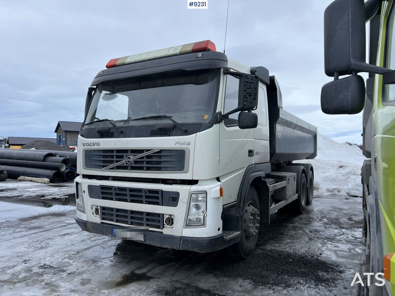 Volvo FM9 6X2 Tippbil - Kravas automašīna pašizgāzējs: foto 1 Volvo FM9 6X2 Tippbil - Kravas automašīna pašizgāzējs: foto 1