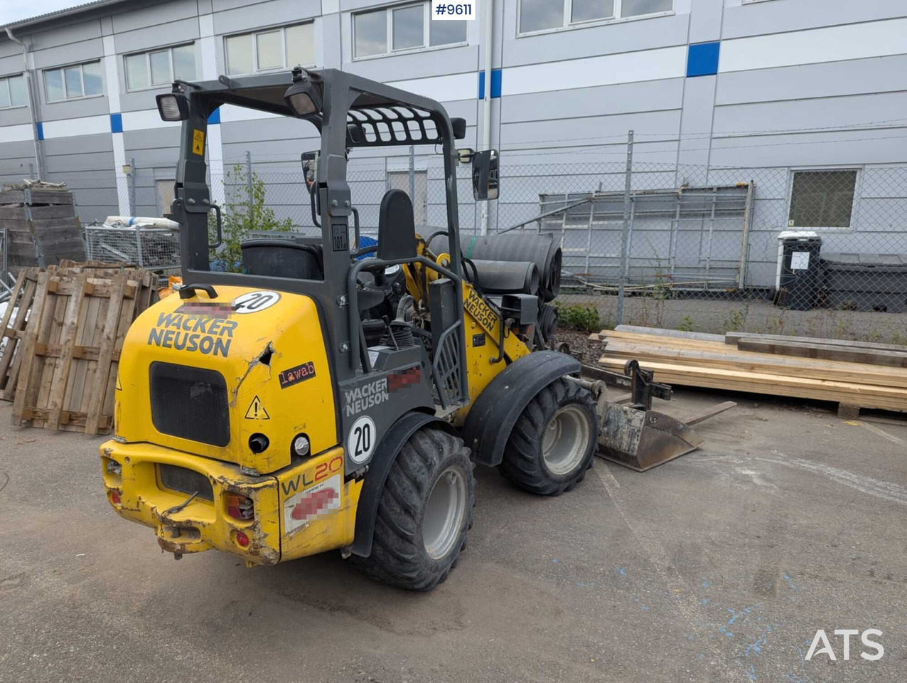 Wacker Neuson WL20 - Riteņu iekrāvējs: foto 3 Wacker Neuson WL20 - Riteņu iekrāvējs: foto 3
