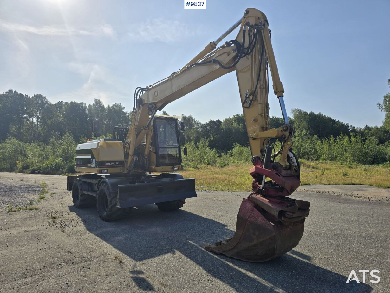 Wheel Excavator CAT M315 (See Video) - Riteņu ekskavators: foto 5 Wheel Excavator CAT M315 (See Video) - Riteņu ekskavators: foto 5