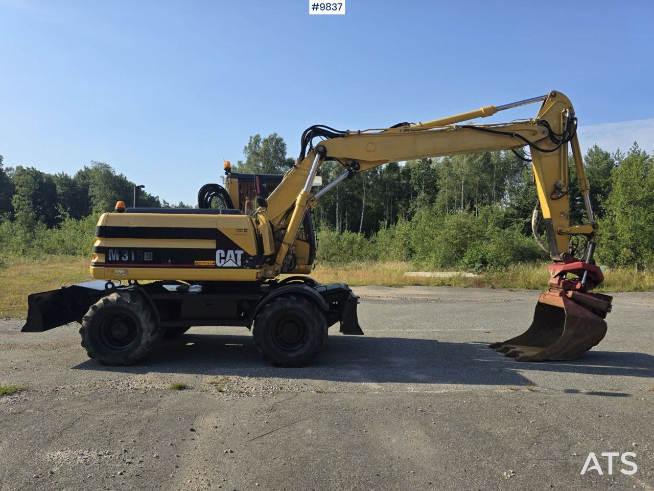 Wheel Excavator CAT M315 (See Video) - Riteņu ekskavators: foto 2 Wheel Excavator CAT M315 (See Video) - Riteņu ekskavators: foto 2