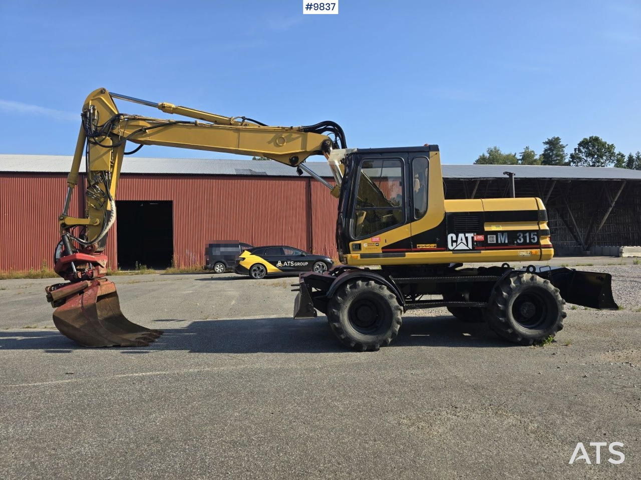 Wheel Excavator CAT M315 (See Video) - Riteņu ekskavators: foto 1 Wheel Excavator CAT M315 (See Video) - Riteņu ekskavators: foto 1