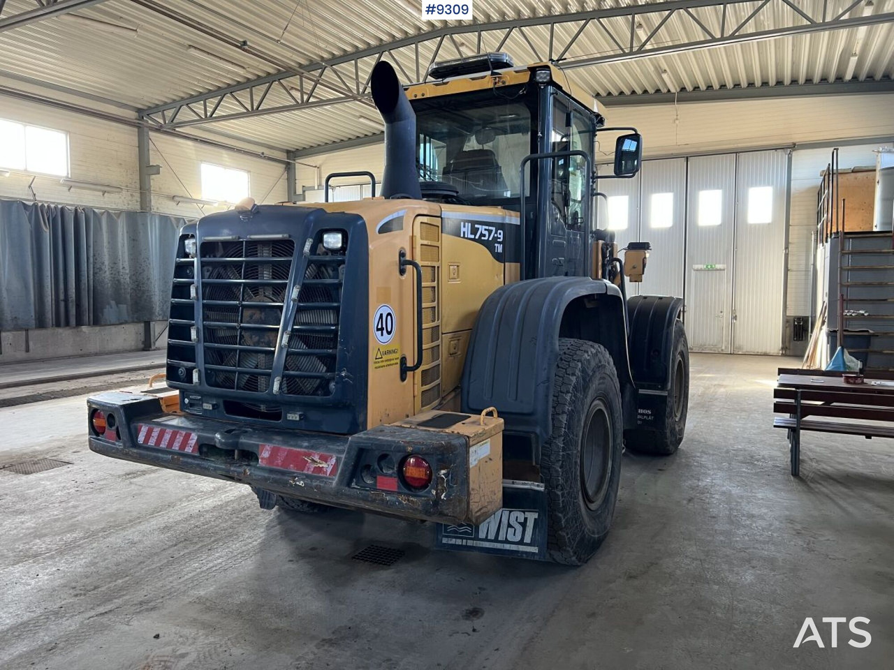 Wheel Loader Hyundai HL757TM-9 - Riteņu iekrāvējs: foto 4 Wheel Loader Hyundai HL757TM-9 - Riteņu iekrāvējs: foto 4
