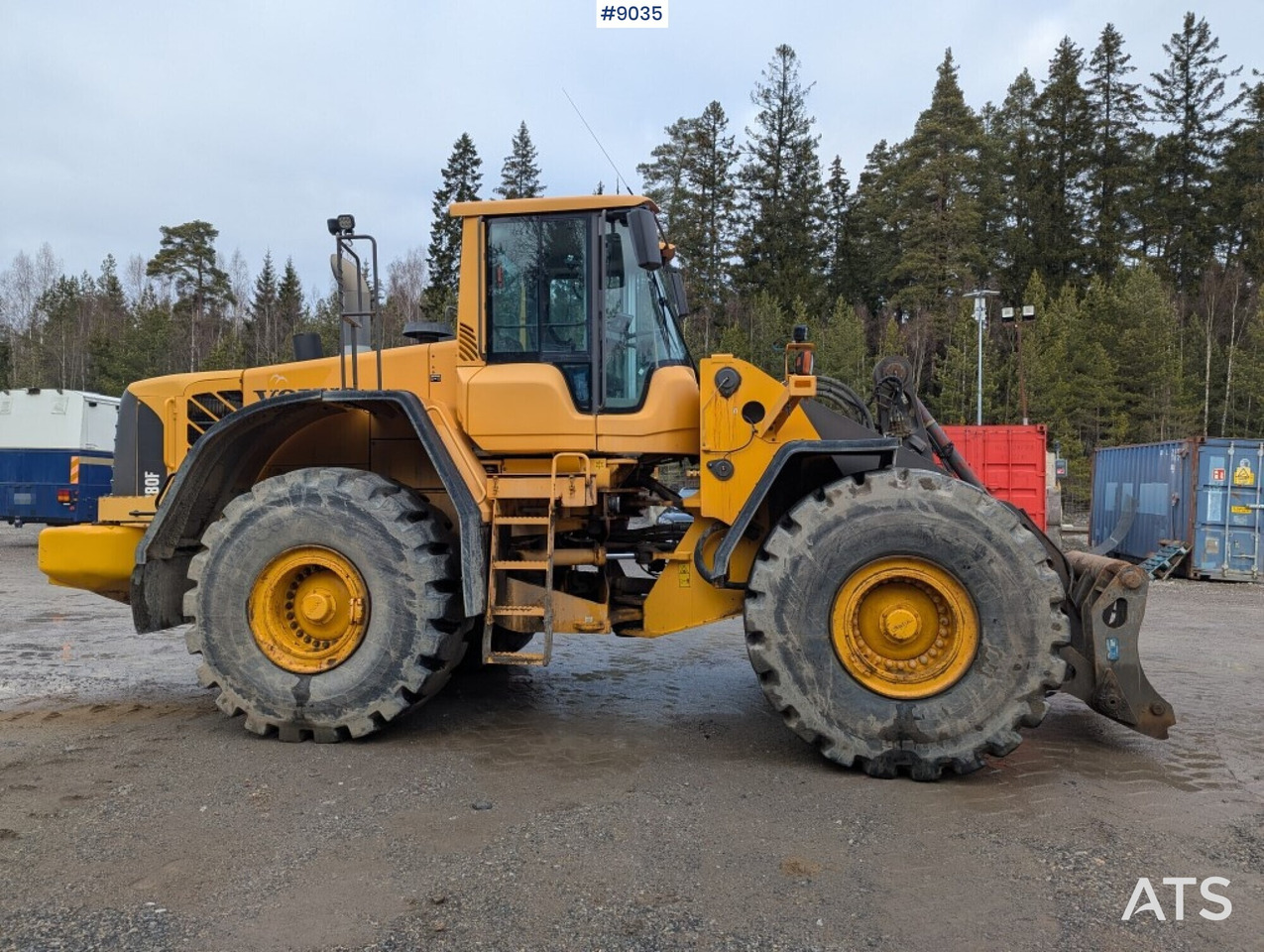 Wheel Loader Volvo L180F (SEE VIDEO) līzingu Wheel Loader Volvo L180F (SEE VIDEO): foto 10