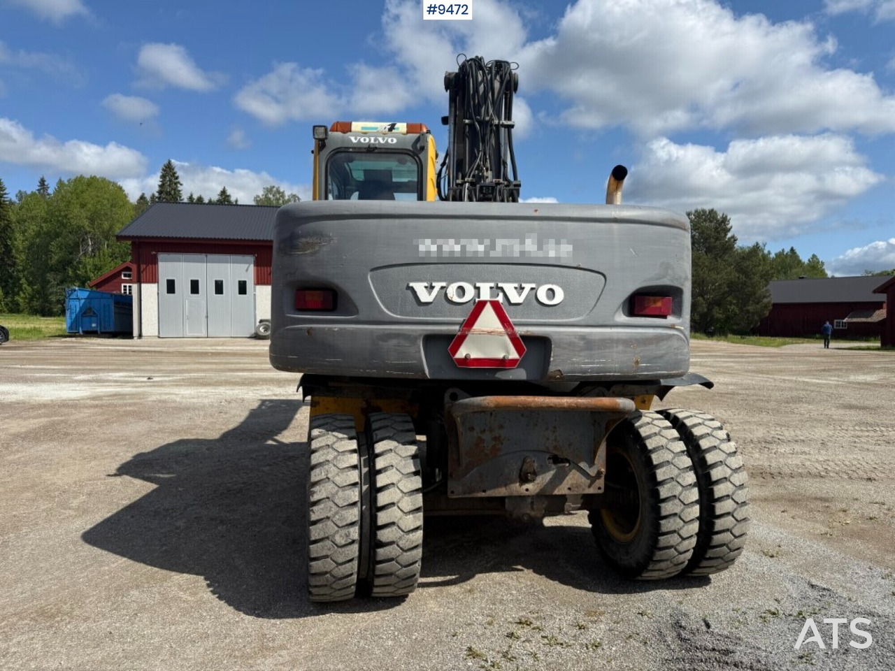 Wheel excavator Volvo EW160B, Tiltrotator - Riteņu ekskavators: foto 4 Wheel excavator Volvo EW160B, Tiltrotator - Riteņu ekskavators: foto 4