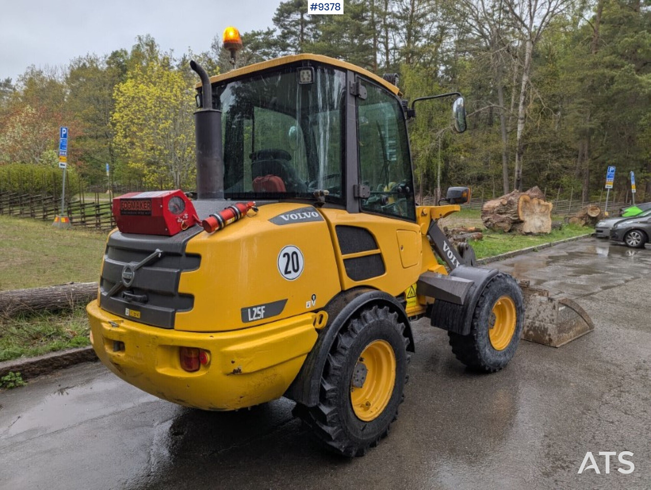 Wheel loader Volvo L25F with attachments (SEE VIDEO) - Riteņu iekrāvējs: foto 4 Wheel loader Volvo L25F with attachments (SEE VIDEO) - Riteņu iekrāvējs: foto 4