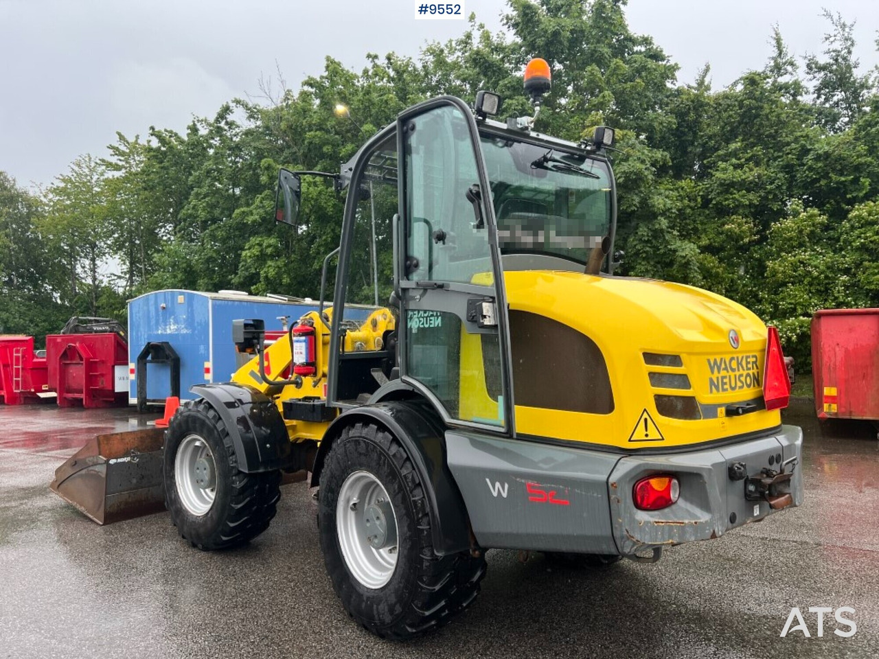 Wheel loader Wacker Neuson WL52 gears and tool stand - Riteņu iekrāvējs: foto 4 Wheel loader Wacker Neuson WL52 gears and tool stand - Riteņu iekrāvējs: foto 4