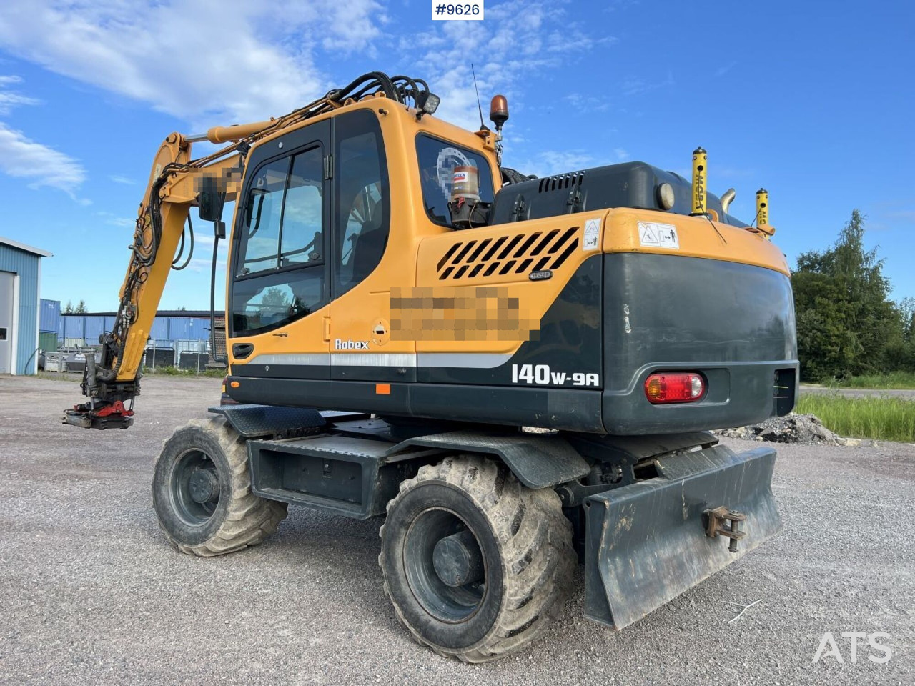 Wheeled excavator Hyundai 140W-9A (See Video) - Riteņu ekskavators: foto 4 Wheeled excavator Hyundai 140W-9A (See Video) - Riteņu ekskavators: foto 4