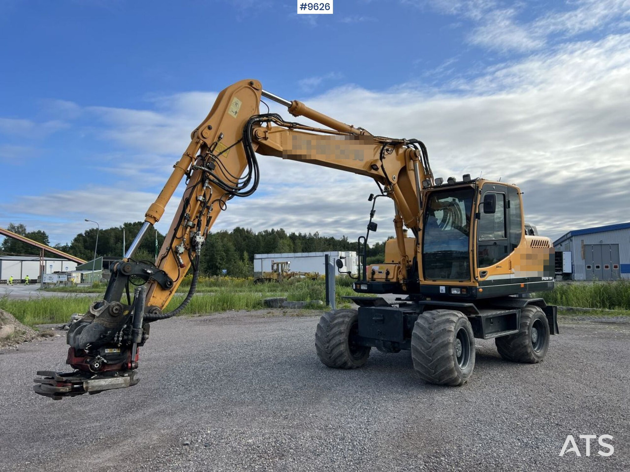 Wheeled excavator Hyundai 140W-9A (See Video) - Riteņu ekskavators: foto 3 Wheeled excavator Hyundai 140W-9A (See Video) - Riteņu ekskavators: foto 3