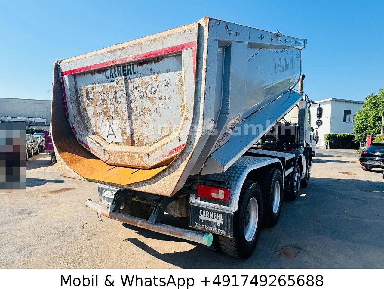 DAF CF 450 BB Carnehl Muldenkipper *Hardox/16,5m³ - Kravas automašīna pašizgāzējs: foto 5 DAF CF 450 BB Carnehl Muldenkipper *Hardox/16,5m³ - Kravas automašīna pašizgāzējs: foto 5