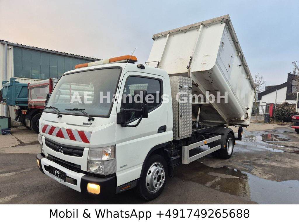 FUSO Canter 7C18 Kipper Müllwagen *Automatik/3-Sitze - Atkritumu vedējs: foto 1 FUSO Canter 7C18 Kipper Müllwagen *Automatik/3-Sitze - Atkritumu vedējs: foto 1
