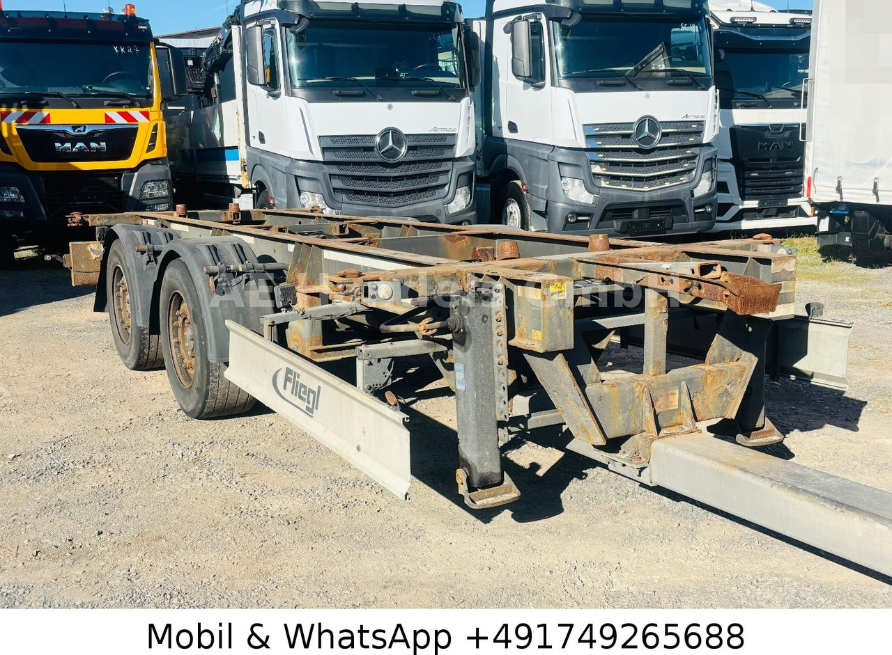 Fliegl TWP 180 Tandem BDF Tiefgekoppelt *Scheibenbremse - Piekabe šasija: foto 1 Fliegl TWP 180 Tandem BDF Tiefgekoppelt *Scheibenbremse - Piekabe šasija: foto 1