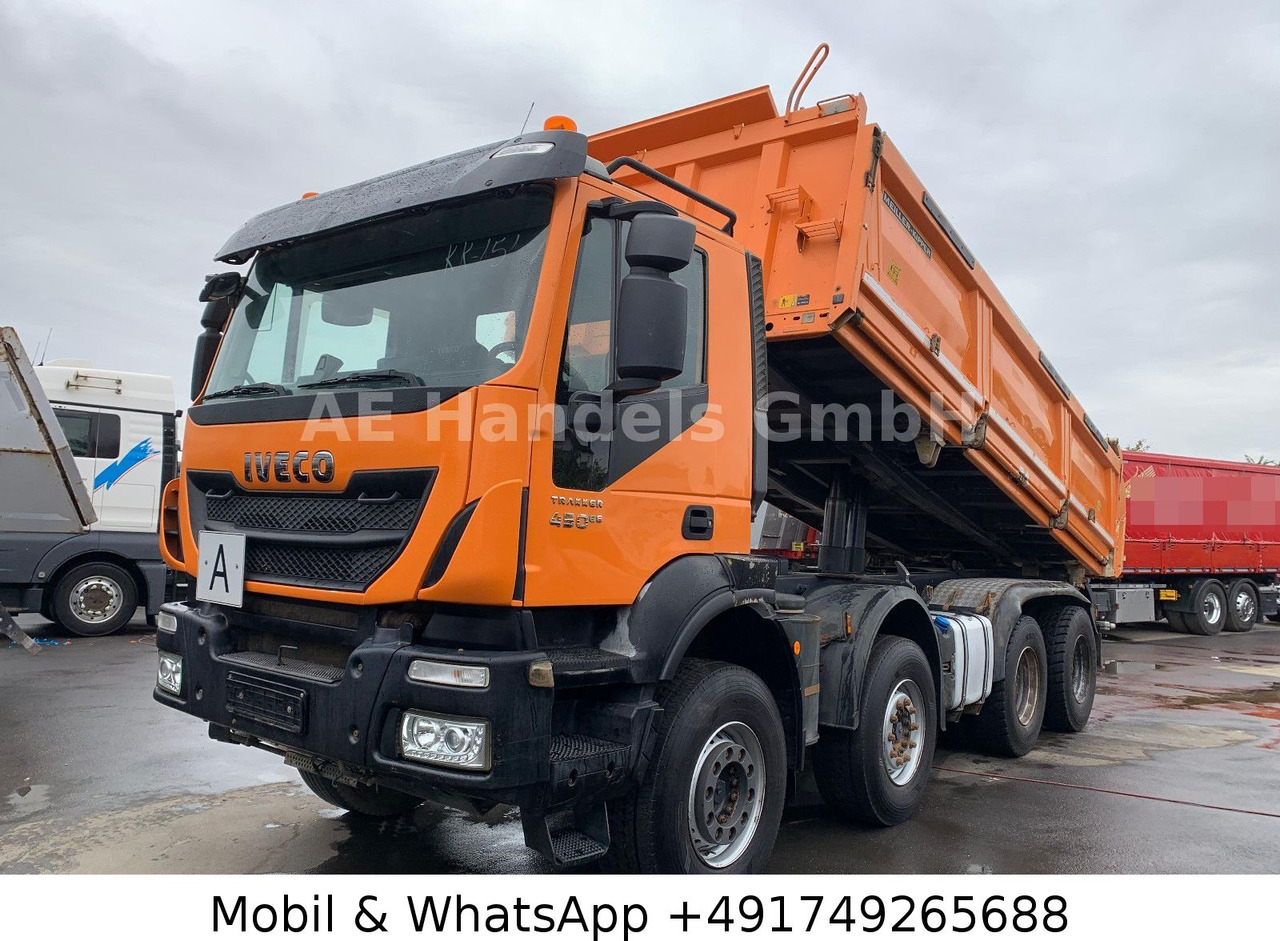Iveco Trakker 450 E6 BB 8x4 Meiller *13m³/Bordmatik/AP - Kravas automašīna pašizgāzējs: foto 2 Iveco Trakker 450 E6 BB 8x4 Meiller *13m³/Bordmatik/AP - Kravas automašīna pašizgāzējs: foto 2