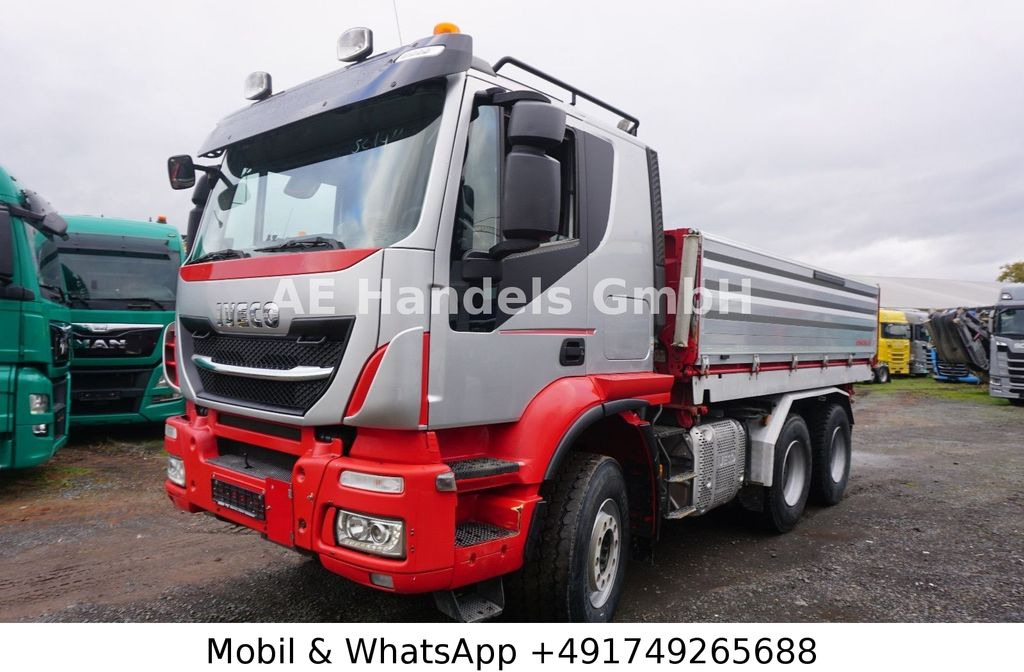 Iveco Trakker 500 BL 6x4 *Retarder/11m³/Wechselkipper - Konteineru vedējs/ Kravas automašīna ar noņemamā virsbūve: foto 2 Iveco Trakker 500 BL 6x4 *Retarder/11m³/Wechselkipper - Konteineru vedējs/ Kravas automašīna ar noņemamā virsbūve: foto 2