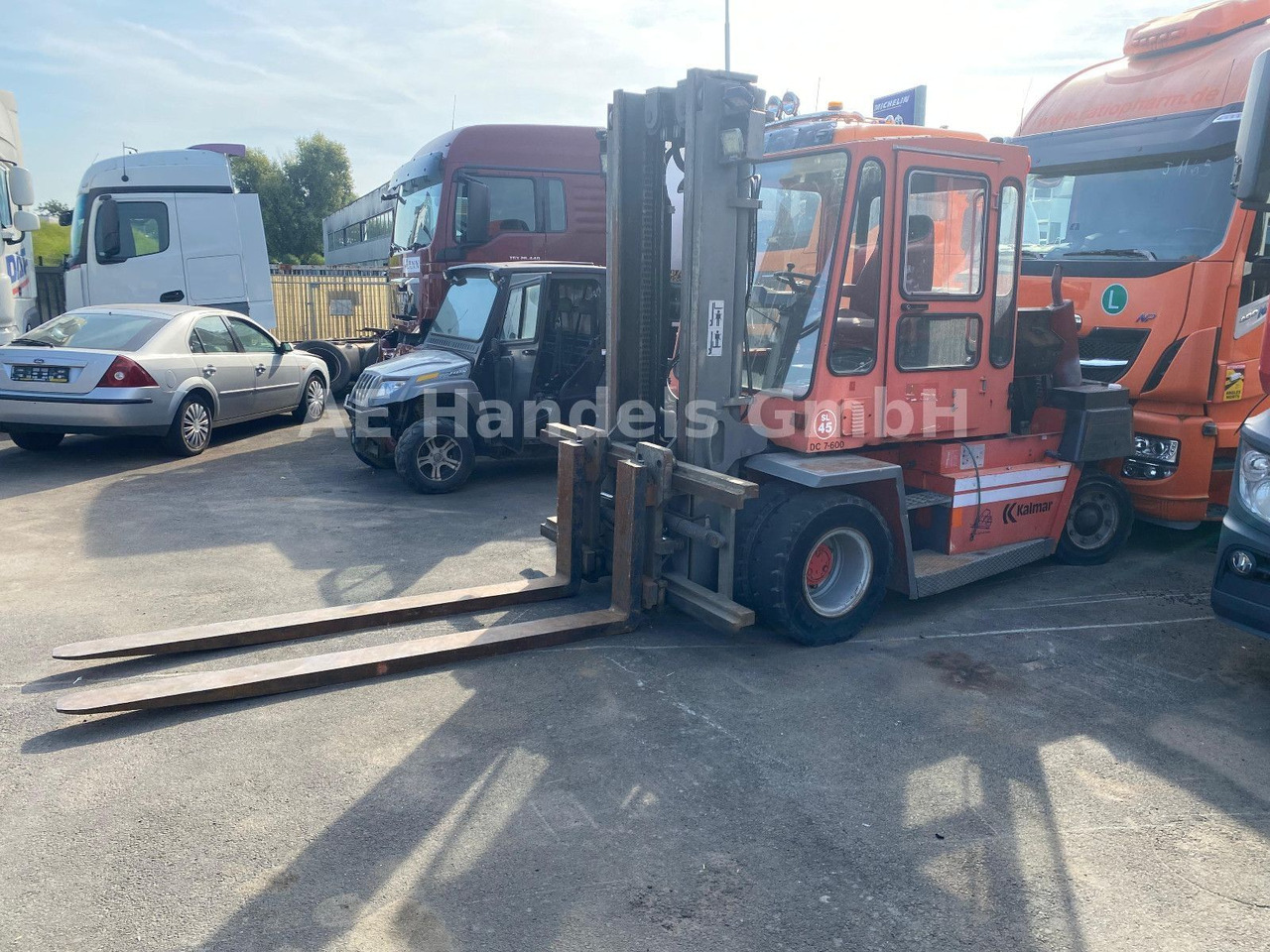 Kalmar DC7-600 Frontstapler *Seitenschieber/Duplex - Dīzeļiekrāvējs: foto 4 Kalmar DC7-600 Frontstapler *Seitenschieber/Duplex - Dīzeļiekrāvējs: foto 4