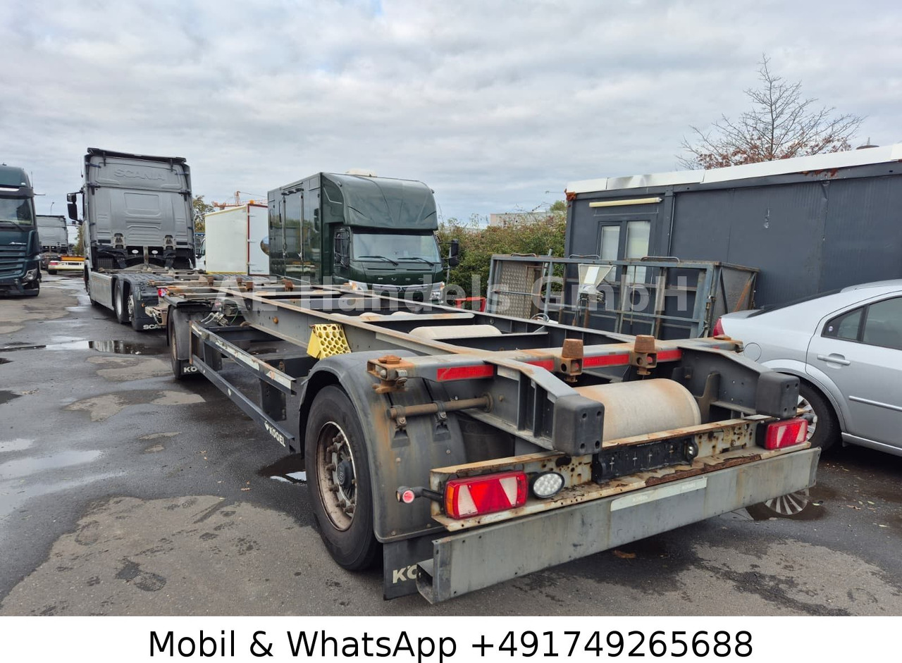 Kögel AW 18 BDF Drehschemel *Scheibenbremsen/Vollluft - Piekabe noņemamā virsbūve/ Konteineru vedējs: foto 4 Kögel AW 18 BDF Drehschemel *Scheibenbremsen/Vollluft - Piekabe noņemamā virsbūve/ Konteineru vedējs: foto 4