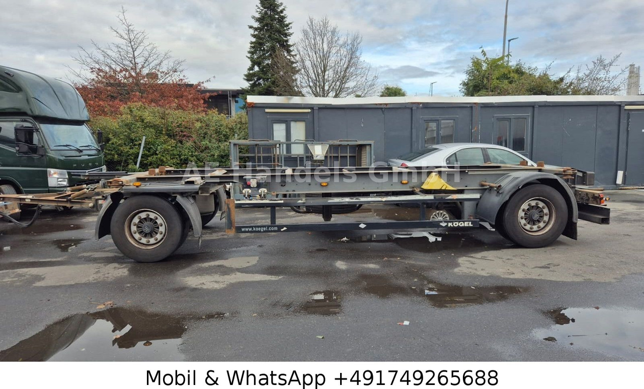 Kögel AW 18 BDF Drehschemel *Scheibenbremsen/Vollluft - Piekabe noņemamā virsbūve/ Konteineru vedējs: foto 5 Kögel AW 18 BDF Drehschemel *Scheibenbremsen/Vollluft - Piekabe noņemamā virsbūve/ Konteineru vedējs: foto 5