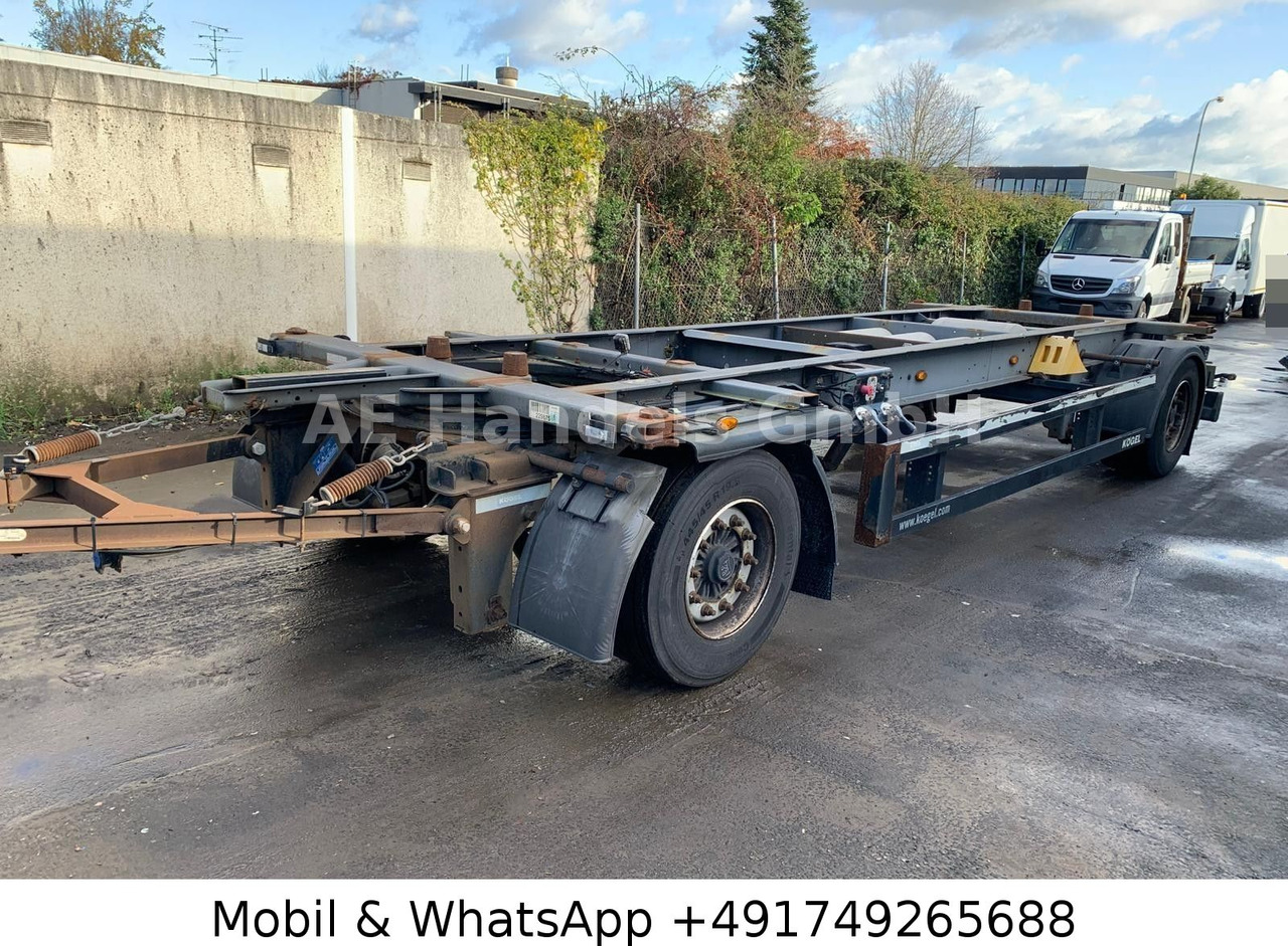 Kögel AW 18 BDF Drehschemel *Scheibenbremsen/Vollluft - Piekabe noņemamā virsbūve/ Konteineru vedējs: foto 5 Kögel AW 18 BDF Drehschemel *Scheibenbremsen/Vollluft - Piekabe noņemamā virsbūve/ Konteineru vedējs: foto 5