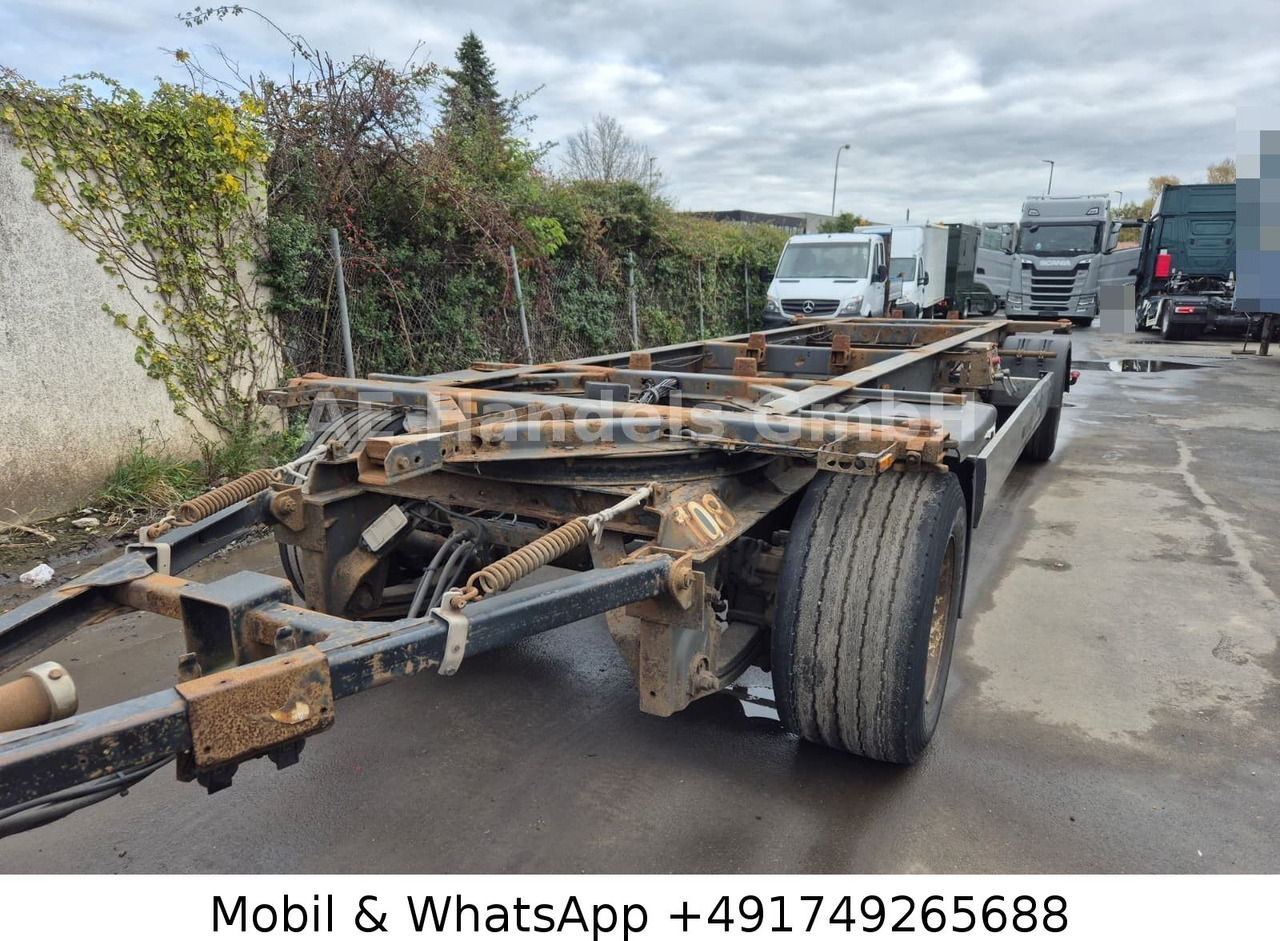 Krone AZW 18 BDF Drehschermel*Scheibenbremsen/VollLuft - Piekabe noņemamā virsbūve/ Konteineru vedējs: foto 1 Krone AZW 18 BDF Drehschermel*Scheibenbremsen/VollLuft - Piekabe noņemamā virsbūve/ Konteineru vedējs: foto 1