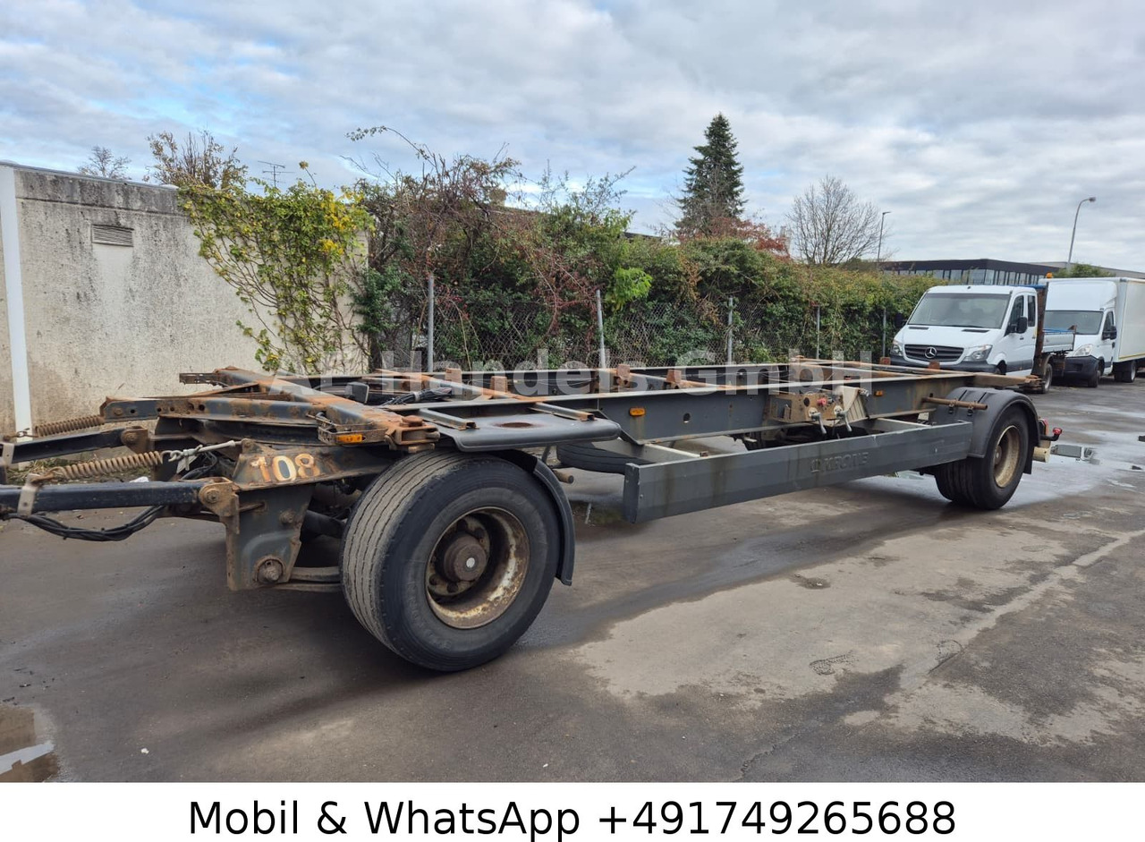 Krone AZW 18 BDF Drehschermel*Scheibenbremsen/VollLuft - Piekabe noņemamā virsbūve/ Konteineru vedējs: foto 2 Krone AZW 18 BDF Drehschermel*Scheibenbremsen/VollLuft - Piekabe noņemamā virsbūve/ Konteineru vedējs: foto 2