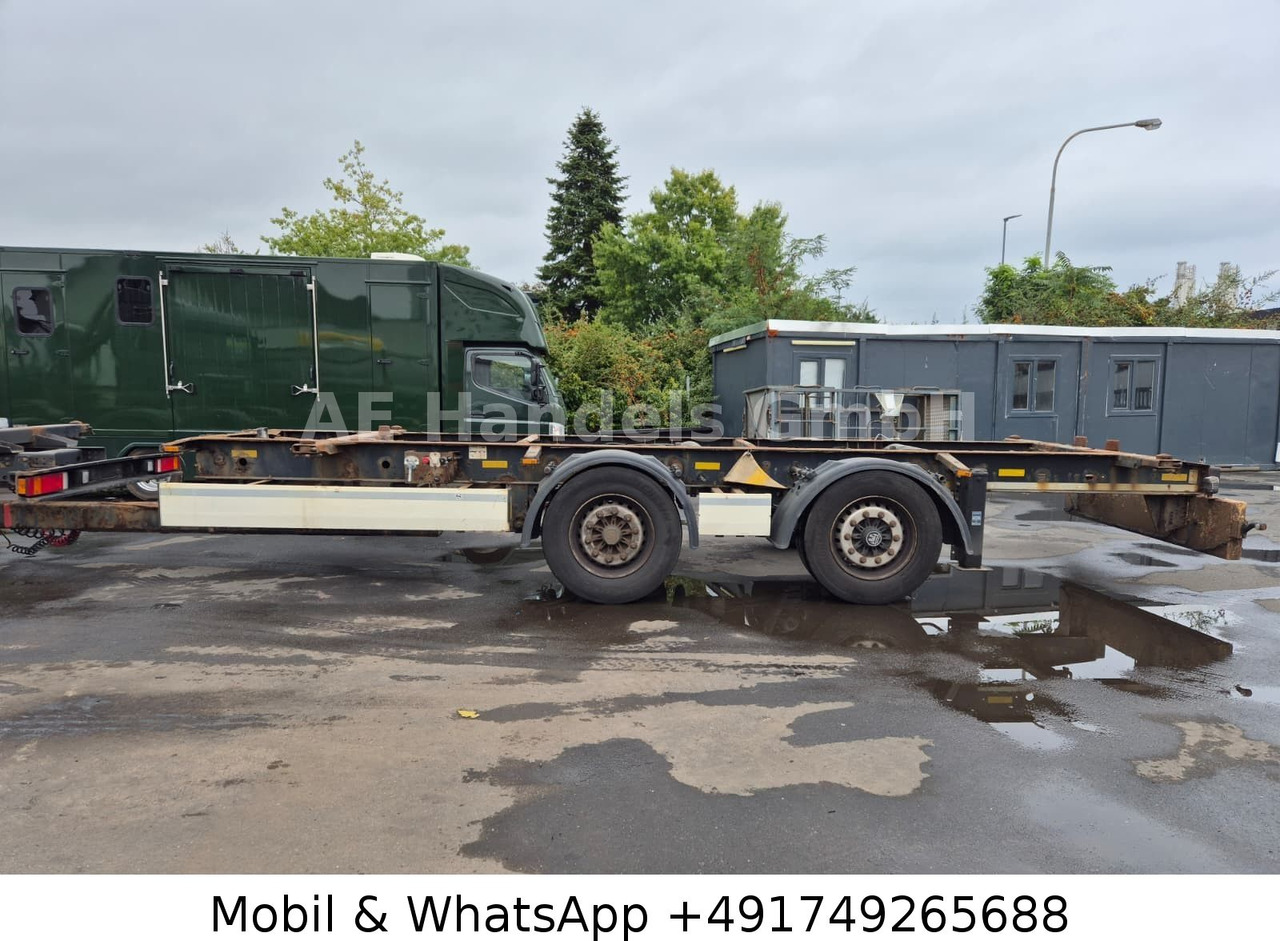 Krone ZZ Tandem BDF Tiefgekoppelt *Wabco/BWP/Luft - Piekabe noņemamā virsbūve/ Konteineru vedējs: foto 2 Krone ZZ Tandem BDF Tiefgekoppelt *Wabco/BWP/Luft - Piekabe noņemamā virsbūve/ Konteineru vedējs: foto 2