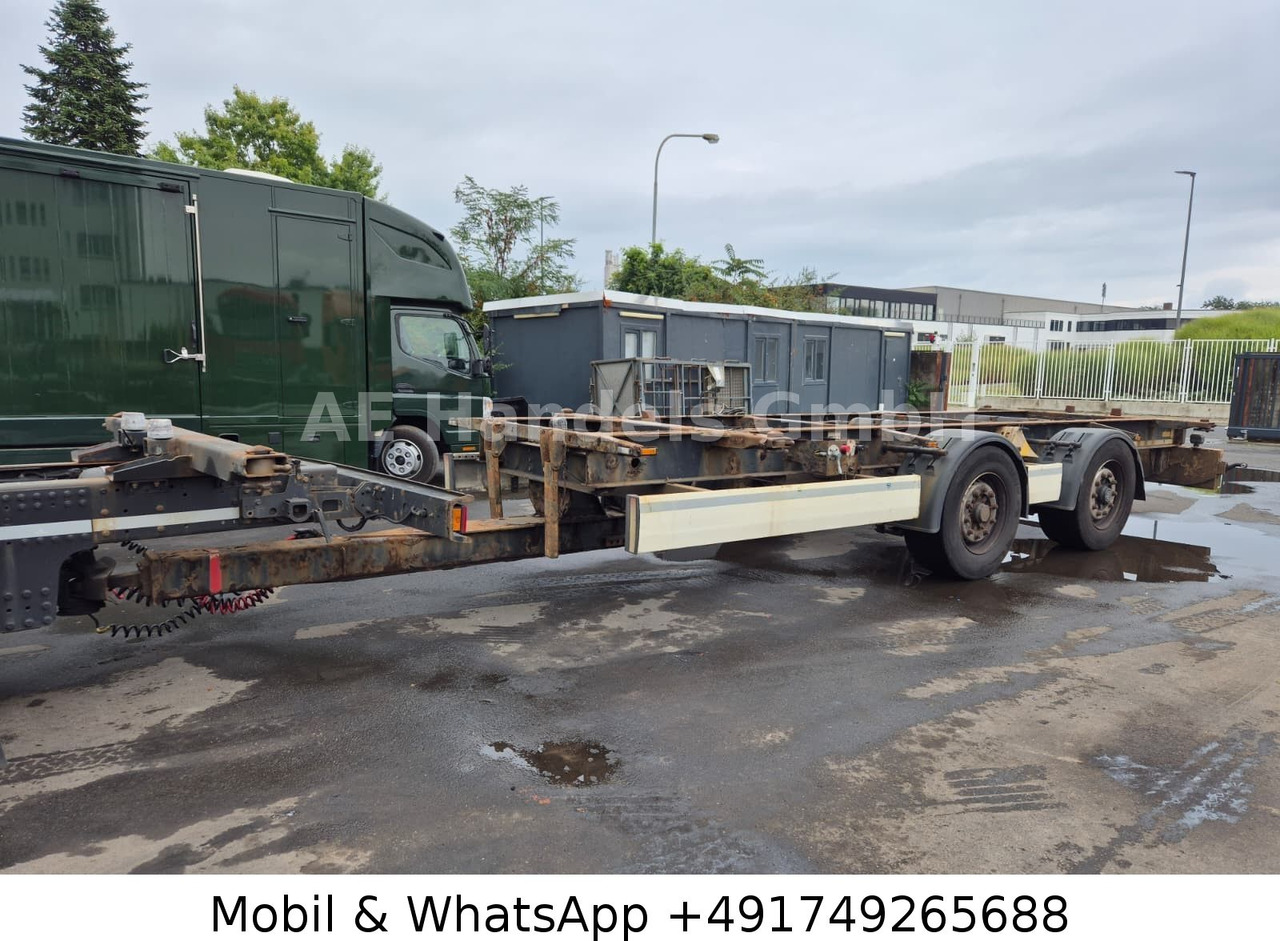Krone ZZ Tandem BDF Tiefgekoppelt *Wabco/BWP/Luft - Piekabe noņemamā virsbūve/ Konteineru vedējs: foto 1 Krone ZZ Tandem BDF Tiefgekoppelt *Wabco/BWP/Luft - Piekabe noņemamā virsbūve/ Konteineru vedējs: foto 1
