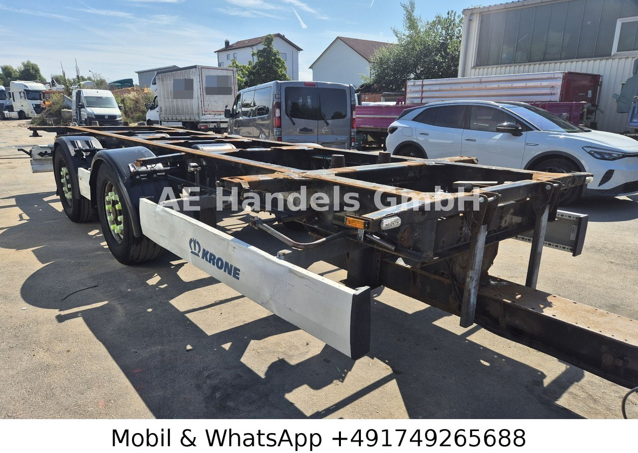 Krone ZZ Tandem BDF *Wabco / BPW / TÜV-01.2026 - Piekabe šasija: foto 1 Krone ZZ Tandem BDF *Wabco / BPW / TÜV-01.2026 - Piekabe šasija: foto 1