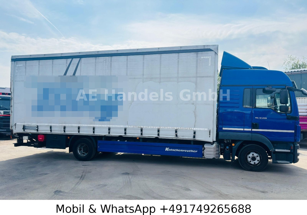 MAN TGL 12.220 LX BL*Tautliner/Edscha/LBW/Standklima - Kravas automašīna ar tentu: foto 2 MAN TGL 12.220 LX BL*Tautliner/Edscha/LBW/Standklima - Kravas automašīna ar tentu: foto 2