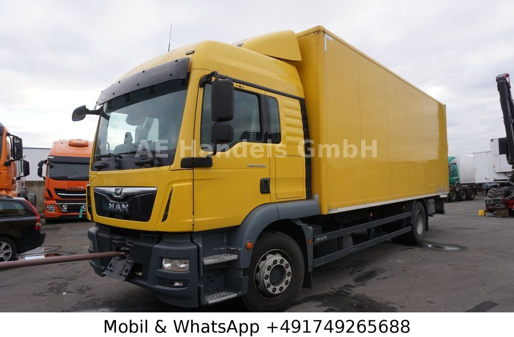 MAN TGM 15.290 LX BL *LDW/LBW-BÄR/2xTank /AHK - Kravas automašīna ar slēgto virsbūvi: foto 1 MAN TGM 15.290 LX BL *LDW/LBW-BÄR/2xTank /AHK - Kravas automašīna ar slēgto virsbūvi: foto 1