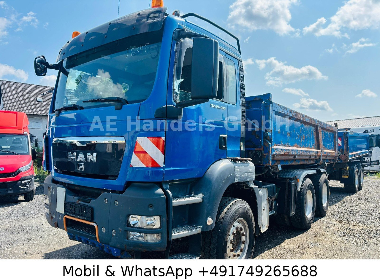 MAN TGS 26.480 BL 6x4 Dautel *Manual/Bordmatik/AHK - Kravas automašīna pašizgāzējs: foto 3 MAN TGS 26.480 BL 6x4 Dautel *Manual/Bordmatik/AHK - Kravas automašīna pašizgāzējs: foto 3