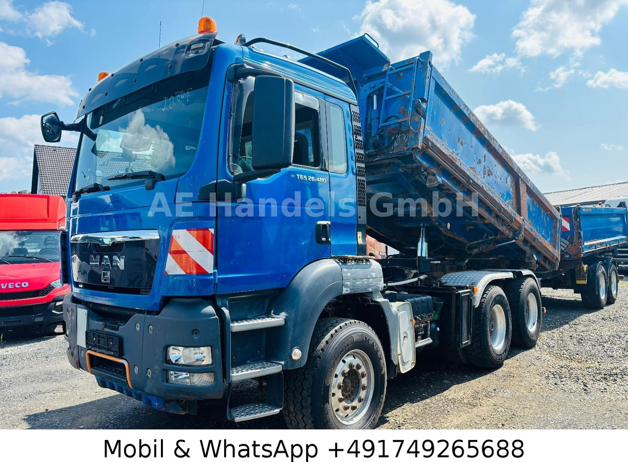 MAN TGS 26.480 BL 6x4 Dautel *Manual/Bordmatik/AHK - Kravas automašīna pašizgāzējs: foto 1 MAN TGS 26.480 BL 6x4 Dautel *Manual/Bordmatik/AHK - Kravas automašīna pašizgāzējs: foto 1