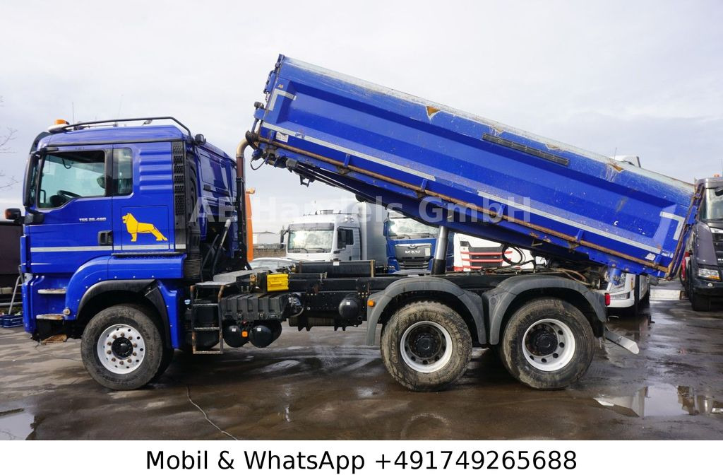 Kravas automašīna pašizgāzējs MAN TGS 26.480 XLX BB 6x4*Pritarder/Manual/Bordmatik: foto 9