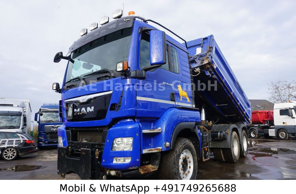 MAN TGS 26.480 XLX BB 6x4*Pritarder/Manual/Bordmatik - Kravas automašīna pašizgāzējs: foto 1 MAN TGS 26.480 XLX BB 6x4*Pritarder/Manual/Bordmatik - Kravas automašīna pašizgāzējs: foto 1