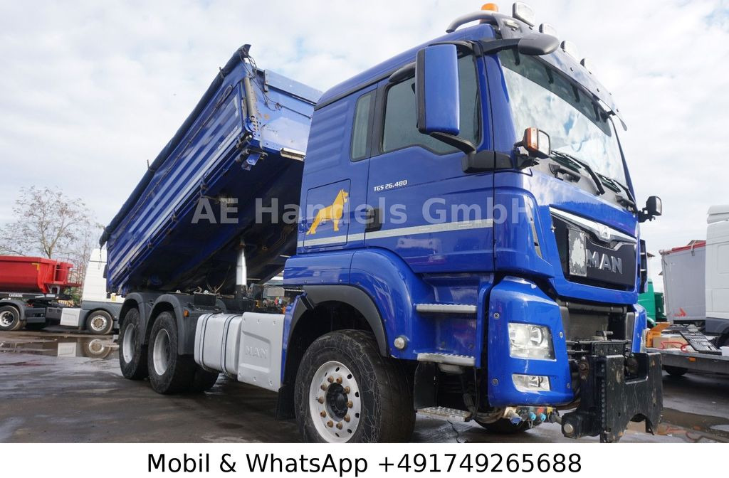 Kravas automašīna pašizgāzējs MAN TGS 26.480 XLX BB 6x4*Pritarder/Manual/Bordmatik: foto 21