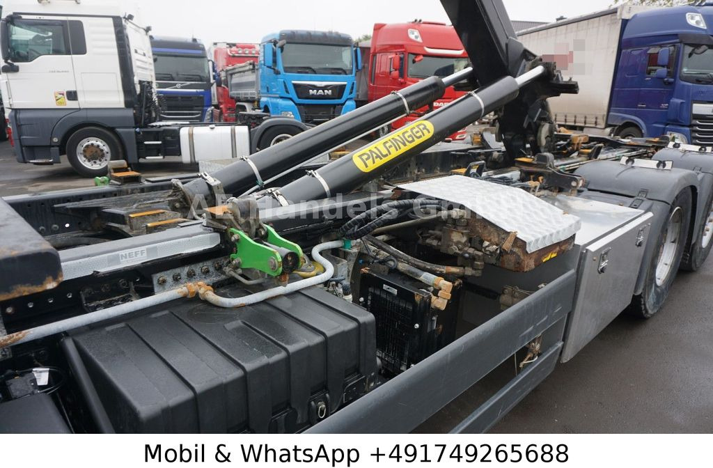 Pacēlājs ar āķi, Kravas auto ar manipulatoru MAN TGS 26.500 XLX BL 6x4 H *Pritarder/Palfinger-T20 MAN TGS 26.500 XLX BL 6x4 H *Pritarder/Palfinger-T20: foto 8