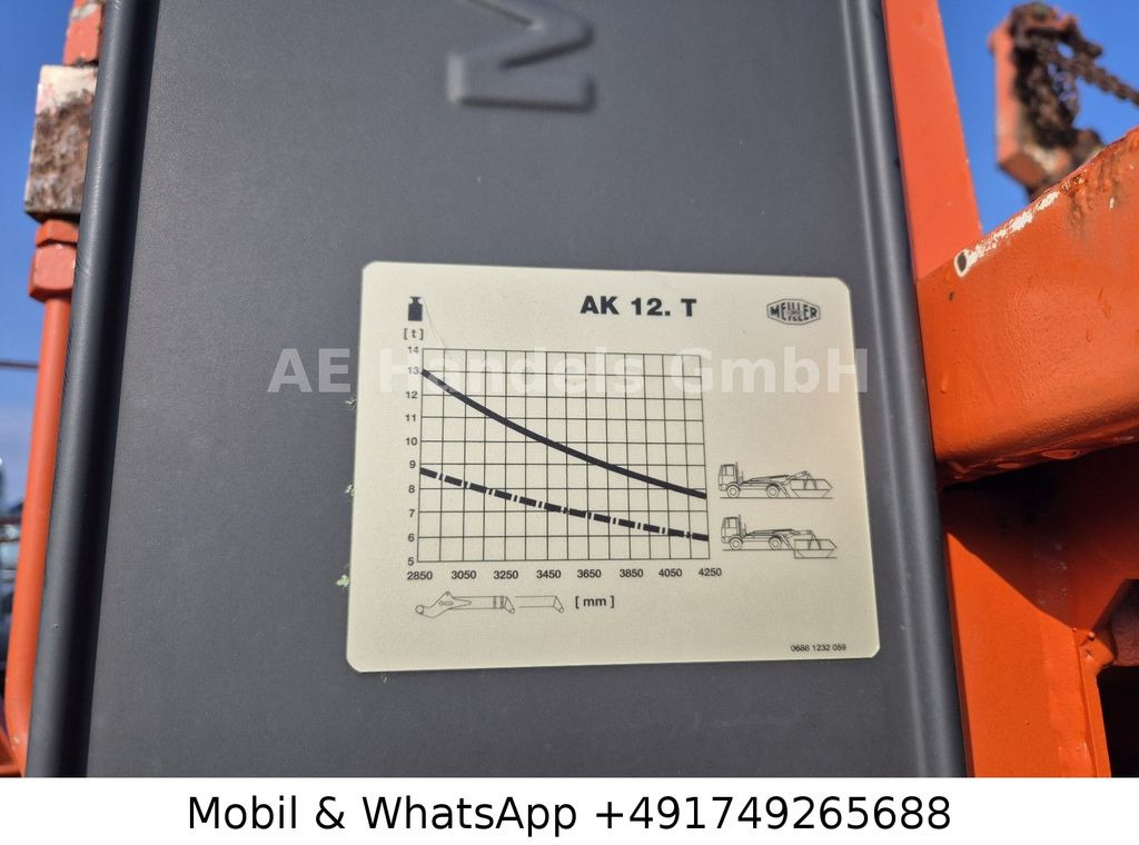 Pacēlājs ar āķi MAN TGS 35.480 M BL 8x4 *Intarder/Palfinger-T26: foto 12