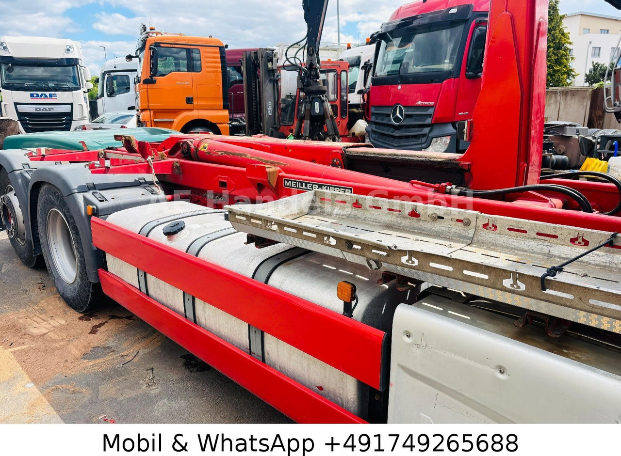 Pacēlājs ar āķi, Kravas auto ar manipulatoru MAN TGX 26.440 XLX BL 6x2 *Retarder/MEILLER-RK-20.65: foto 9