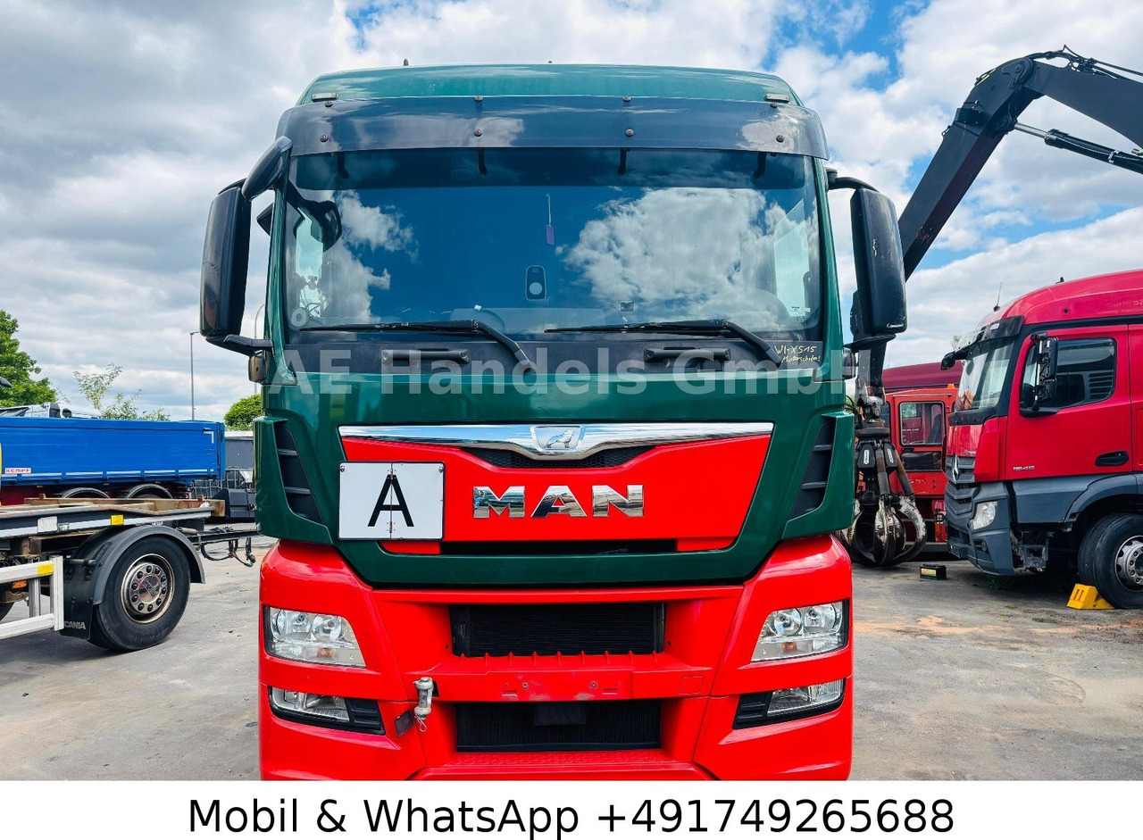 Pacēlājs ar āķi, Kravas auto ar manipulatoru MAN TGX 26.440 XLX BL 6x2 *Retarder/MEILLER-RK-20.65: foto 7