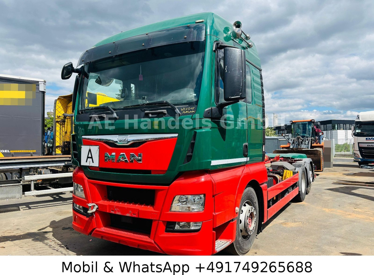Pacēlājs ar āķi, Kravas auto ar manipulatoru MAN TGX 26.440 XLX BL 6x2 *Retarder/MEILLER-RK-20.65: foto 27