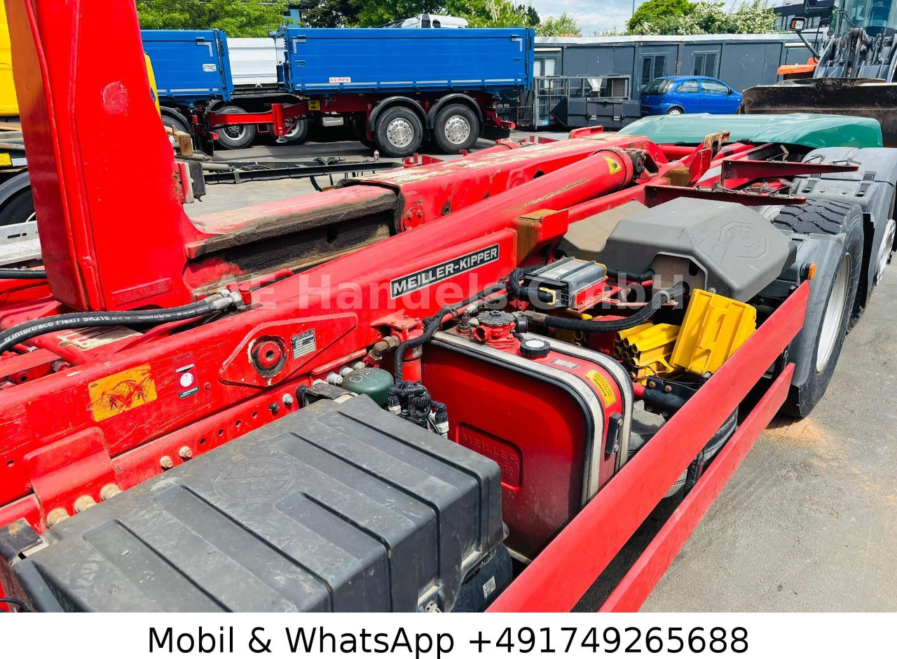 Pacēlājs ar āķi, Kravas auto ar manipulatoru MAN TGX 26.440 XLX BL 6x2 *Retarder/MEILLER-RK-20.65: foto 10