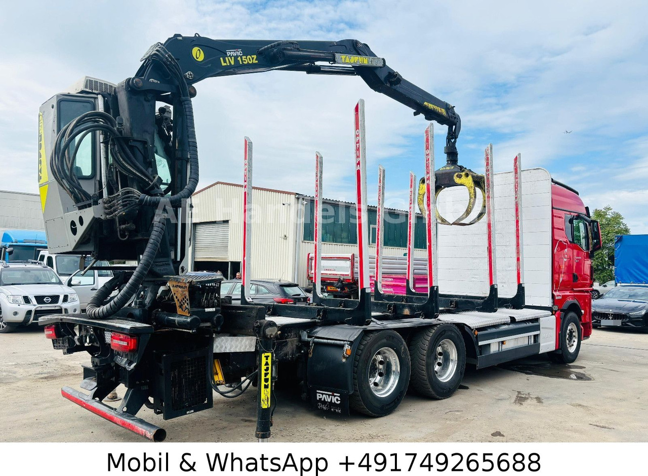MAN TGX 26.580 GM BL 6x4 *Retarder/Tajfun-LIV-150Z - Kokvedējs, Kravas auto ar manipulatoru: foto 5 MAN TGX 26.580 GM BL 6x4 *Retarder/Tajfun-LIV-150Z - Kokvedējs, Kravas auto ar manipulatoru: foto 5