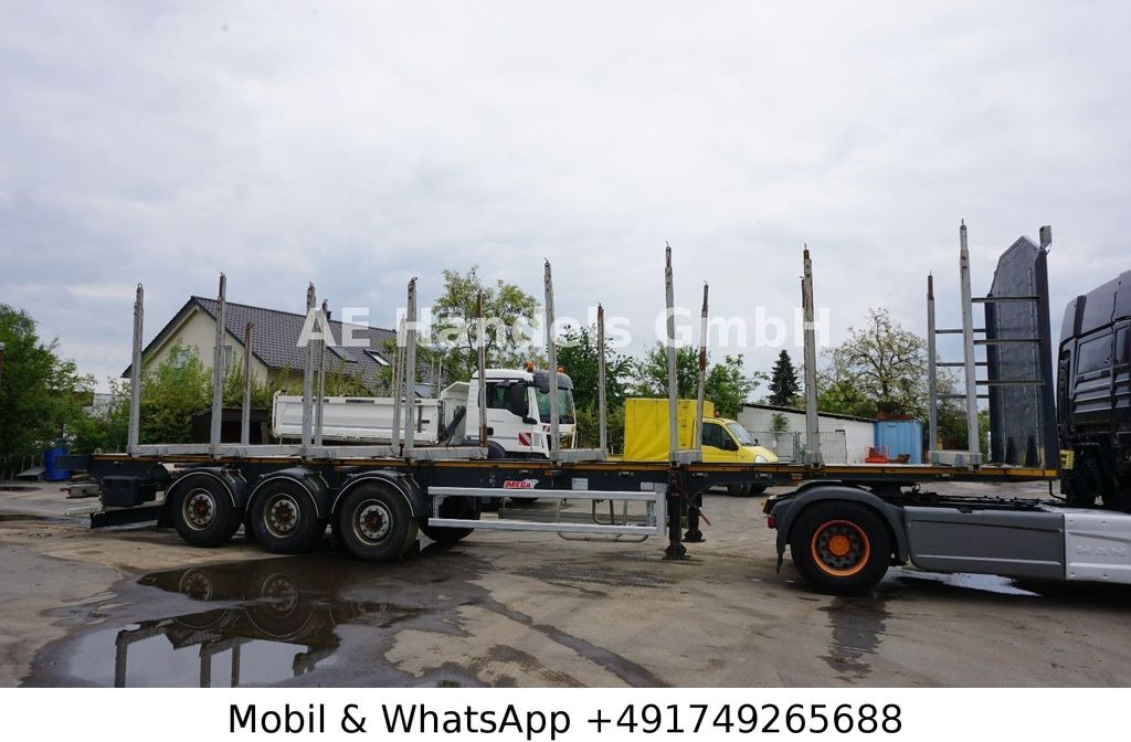 MEGA ND3-C231 Lang-Holz *8x Rungen / Liftachse - Kokvedēja puspiekabe: foto 2 MEGA ND3-C231 Lang-Holz *8x Rungen / Liftachse - Kokvedēja puspiekabe: foto 2
