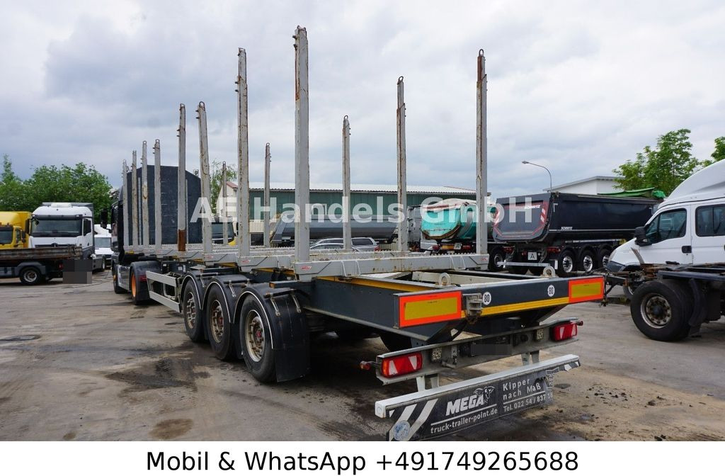 MEGA ND3-C231 Lang-Holz *8x Rungen / Liftachse - Kokvedēja puspiekabe: foto 5 MEGA ND3-C231 Lang-Holz *8x Rungen / Liftachse - Kokvedēja puspiekabe: foto 5