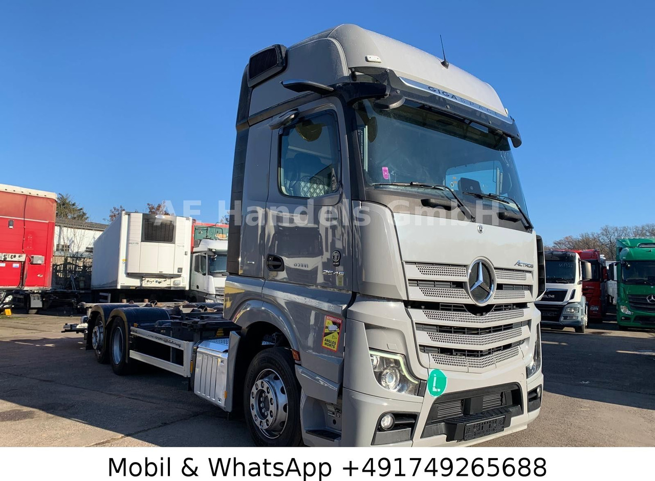 Mercedes-Benz Actros 5 2545 GigaSpace BDF *Retarder/Multi/LBW - Konteineru vedējs/ Kravas automašīna ar noņemamā virsbūve: foto 1 Mercedes-Benz Actros 5 2545 GigaSpace BDF *Retarder/Multi/LBW - Konteineru vedējs/ Kravas automašīna ar noņemamā virsbūve: foto 1