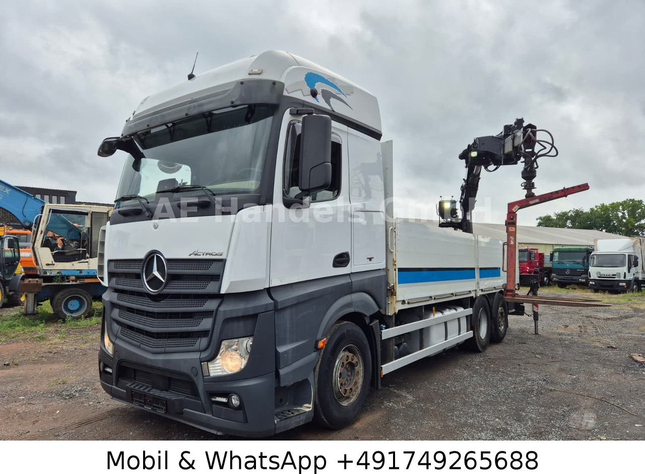 Mercedes-Benz Actros IV 2645 L LL 6x2 *Retarder/Hiab-177K-Pro - Kravas auto ar manipulatoru: foto 1 Mercedes-Benz Actros IV 2645 L LL 6x2 *Retarder/Hiab-177K-Pro - Kravas auto ar manipulatoru: foto 1
