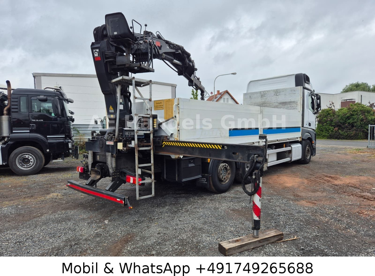 Mercedes-Benz Actros IV 2645 L LL 6x2 *Retarder/Hiab-177K-Pro - Bortu kravas automašīna/ Platforma, Kravas auto ar manipulatoru: foto 5 Mercedes-Benz Actros IV 2645 L LL 6x2 *Retarder/Hiab-177K-Pro - Bortu kravas automašīna/ Platforma, Kravas auto ar manipulatoru: foto 5