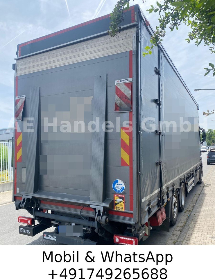 Mercedes-Benz Actros V 2540 L *Hubdach/Lenk+Lift/LBW-2,8m - Kravas automašīna ar tentu: foto 2 Mercedes-Benz Actros V 2540 L *Hubdach/Lenk+Lift/LBW-2,8m - Kravas automašīna ar tentu: foto 2